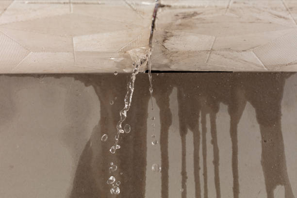 Professional Commercial Water Damage Restoration technician working in Aubrey, TX